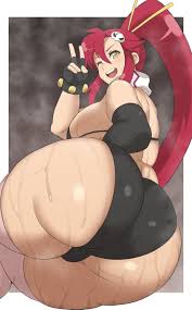 oryutoo, tengen toppa gurren lagann, yoko littner, 1girl, ass - Anime R34