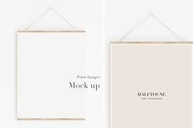 Mockup Print Hanger Poster Mockup Poster Mockup Mockup Free Psd Free Prints