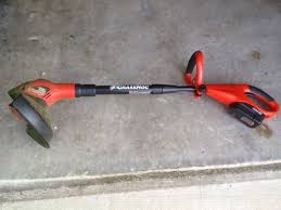 Black And Decker Grass Hog Battery Trimmer Pin Su Home And Garden Reviews