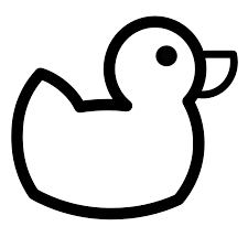 Black And White Outline Orange Clip Art Rubber Duck Clipart Black And White 368962 Clip Art Clipart Coloring Book Colouring 999px Png 999 999 Clip Art Animal Outline Clipart Black And White