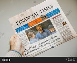 Today's newspaper | financial times. Paris France Feb 4 Image Photo Free Trial Bigstock