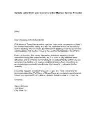 Is it finally time for cover letters to die? Sample Letter From Your Doctor Or Other Service Provider In Word And Pdf Formats