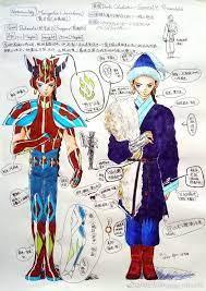my paintings hand painted my own design saint 2020 apr 27下午搞定了 人设反派人物 达兰扎 将领之四 暗之野马 自己人设 水性笔 水彩笔 人物造型 年龄大概为22岁的蒙古国 zelda characters saint seiya character