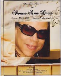Star of a Story...Donna Davis “the High Priestess of Jazz” goes home