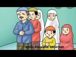 Hasil gambar untuk sholat berjamaah kartun kartun gambar cara. Sholat Berjamaah Kartun Siswapelajar Com