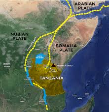 Map showing the part of the red sea/rift valley flyway for soaring. Why Should You Go To Lake Manyara National Park Climb Kilimanjaro