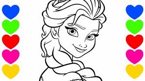 Regatul de gheata 2019 frozen 2 online dublat in limba romana hd 720p desene disney gratis. Pintar Desenho Do Frozen 2 Colorir Desenho Da Elsa Frozen 2 Em Portugues Youtube