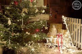 Weihnachtszauber Im Garten Weihnachtlich Dekorieren Urlaub Dekorieren Kerzenschein