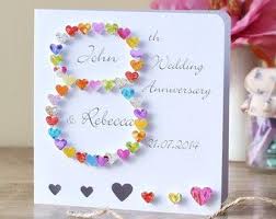 9th Wedding Anniversary Card Handmade Personalised Ninth Etsy Wedding Anniversary Cards Anniversary Cards Handmade 9th Wedding Anniversary