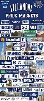 Villanova Pride Magnets Villanova Villanova University Villanova Basketball