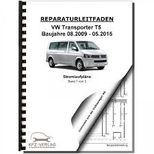 Vw Transporter Multivan Bus T5 Von 2009 Bis 2015 Schaltplan Reparaturanleitung Band 1 Von 3