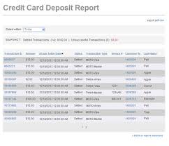 Check spelling or type a new query. Credit Card Deposit Report