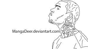 Chris brown drawing drawings coloring dope sketches pages caricature deviantart hop hip portrait cool jason celebrity looking illustrations drawn rap. Chris Brown By Mangadeer On Deviantart