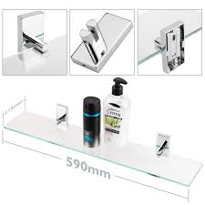 Save chrome bathroom shelves to get email alerts and updates on your ebay feed.+ Glass Bathroom Shelf With Chrome Hardware Cablematic
