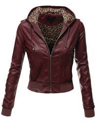 Leopard Long Sleeve Women S Pu Jacket Leather Jackets Women Faux Leather Hoodie Faux Leather Bomber Jacket