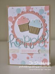 Gorgeous Grunge Birthday Homemade Birthday Cards Cupcake Birthday Cards Stampin Up Birthday Cards