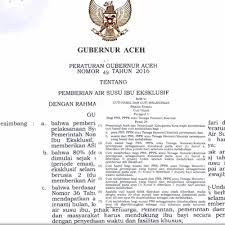 Untuk persalinan anaknya yang keempat dan seterusnya, kepada pegawai negeri sipil wanita diberikan cuti diluar tanggungan negara. Berita Badan Penghubung Pemerintah Aceh