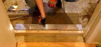 How to replace odd size interior doors in an old house. Replacing A Door Threshold Somewhat Abstract