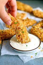 Truly Crispy Oven Baked Chicken Tenders Recipe Oven Baked Chicken Tenders Chicken Tender Recipes Baked Chicken Tenders