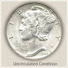 1944 dime value discover your mercury head dime worth