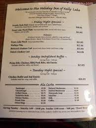 Whether it's breakfast, lunch or dinner, we've got some amazing options for you to explore! Online Menu Of Holiday Inn Kelly Lake Restaurant Suring Wisconsin 54174 Zmenu