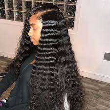 Although copper curls go perfect with the tanned skin tone, you can use hair color of your choice. 50 Sew In Weave Hairstyles For A Glamorous Look All Women Hairstyles