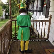 You can also tie filmy scarves onto a ribbon, or if you want something a little more modest, pin the scarves or tulle to the waistband of one of your fuller skirts. Coolest Homemade Buddy The Elf Costume