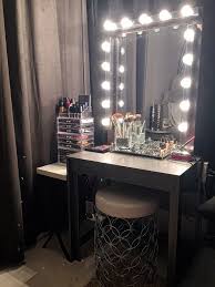 You can backlight a mirror for your home by finding a mirror and led light strips, attaching the lights with some careful measuring, and connecting them to a nearby power. Glam Diy Light Up Vanity Mirror Projects Ohmeohmy Blog