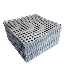 Set Of 24 Interlocking Bathroom Rubber Flooring Tiles 11 8 X 11 8 In Soft Pvc Non Slip Bath Tub Mats With Drain Holes For Kitchen Bathroom Swimming Pool Balcony Gray Buy Online At