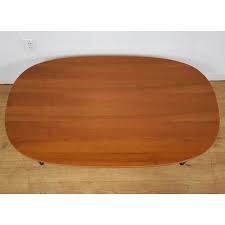 5.0 out of 5 stars 1. Cherry And Chrome Oval Coffee Table Chairish