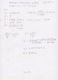 Temperature is constant) charles' law (temperature & volume; Semester 2 Classwork My Site