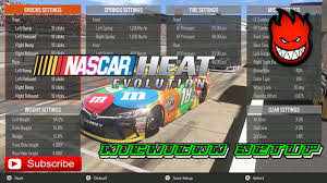 Ready to take your racing to the next level? Nascar Heat Evolution Michigan Setup Youtube
