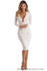 Beyaz Abiye Modelleri 2020 Gece Elbiseleri Diz Ustu Gece Elbiseleri The Dress Elbise Elbise Modelleri