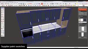 kitchen design with sketchup and