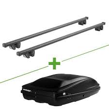 Pack Barres Et Coffre De Toit Cruz Oplus Wabb M Pour Peugeot 207 Sw 5 Portes 3664634244031 Cdiscount Auto