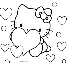 Give them gliiters & stickers to add creativity to the pages. Free Printable Hello Kitty Coloring Pages For Pages