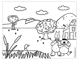 Here's a set of free printable alphabet letter images for you to download and print. Outdoors Coloring Pages Coloring Home