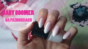 Efekt Baby Boomer Drogeryjnymi Lakierami French Manicure Youtube