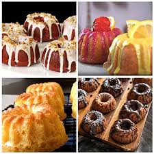 There are bundt cakes from scratch, with cake mix, with booze, fruits and so much more! Mity Rain Mini Bundt Cake Silicone Pan Fluted Tube Cake Pans European Grade Non Stick Fancy Molds For Jello Cupcake Doughnut Donut Cornbread Brownie Set Of 3 Pricepulse