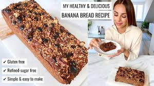 It's so good even people without gluten issues choose to make in it place of regular banana bread. My Banana Bread Recipe Gluten Free Refined Sugar Free Healthy Annie Jaffrey Youtube