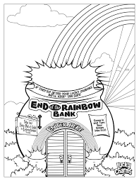 Lucky Charms Coloring Page Rainbow Bank In 2020 Kindergarten Worksheets Coloring Worksheets For Kindergarten Coloring Pages