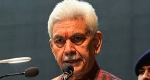J&K LG Manoj Sinha calls