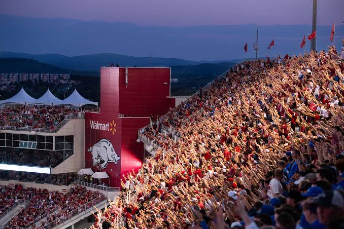 Razorback Stadium adding upgraded lighting system | Arkansas Razorbacks