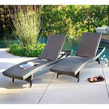 Pillow perfect outdoor/indoor chaise lounge cushion 80x23x3. Palm Aire Woven Padded 2 Pack Chaise Lounge Costco 450 Outdoor Patio Chaise Lounge Pool Lounge Chairs Lounge Chair Outdoor