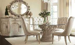 Jessica Mcclintock By American Drew The Boutique Collection Collection Round Dining Room Round Dining Room Sets Glass Dining Room Table