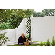 T J Kunststoff Zaunelement Lightline Weiss 180 X 180 Cm Kaufen Bei Obi Fenster Kunststoff Sichtschutzzaun Kunststoff