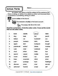 Try to remember, you always have to care for your child with amazing care, compassion and affection to be. Action Verbs 1st Grade Verb Worksheets Action Verbs Worksheet Verb Worksheets Action Verbs