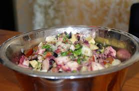 Pulpo Oktopus Salat Rezept Salat Oktopus Rezepte