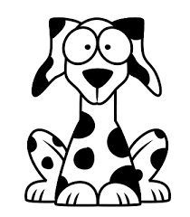 Drawing A Cartoon Dalmatian Dog Drawing Simple Cartoon Drawings