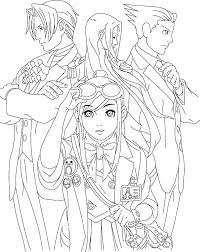 Home / miscellaneous / sombrero. Characters In Ace Attorney Coloring Page Free Printable Coloring Pages For Kids